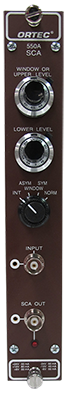 ORTEC 550A Single Channel Analyzer SCA