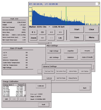 ORTEC Detective-X-TS - Trans-SPEC application on Detective-X
