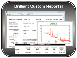 ORTEC GammaVision Report Writer